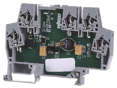 Frontansicht WAGO 859-801 DC/DC-Wandler 24V/5V, 0,5A fr TS 