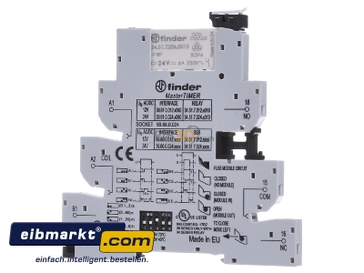 Frontansicht Finder 39.81.0.024.0060 EMR-Koppelrelais MasterTIMER 