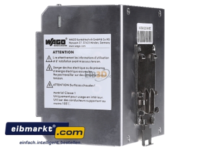 View on the right WAGO Kontakttechnik 787-732 DC-power supply 85...264V/22...28V 
