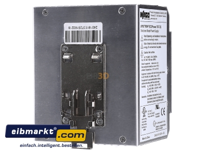 Back view WAGO Kontakttechnik 787-732 DC-power supply 85...264V/22...28V 
