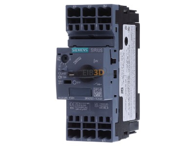 Frontansicht Siemens 3RV2021-1CA20 Leistungsschalter 1,8-2,5A 