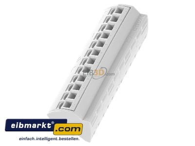 Ansicht oben rechts WAGO Kontakttechnik 812-101 Sammelschienenblock 4qmm lichtgrau 