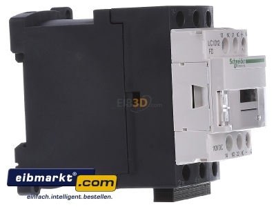 View on the left Schneider Electric LC1D12FD Magnet contactor 12A 110VDC - 
