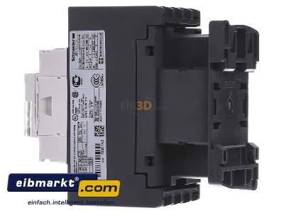 View on the right Schneider Electric LC1D188E7 Magnet contactor 18A 48VAC - 
