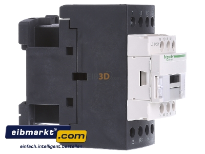 View on the left Schneider Electric LC1D258E7 Magnet contactor 25A 48VAC 
