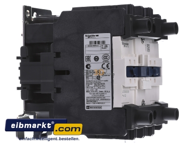 View on the left Schneider Electric LC1D80008F7 Magnet contactor 110VAC
