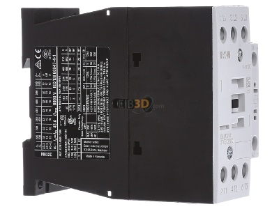 View on the left Eaton DILM32-01(RDC24) Magnet contactor 32A 24...27VDC 
