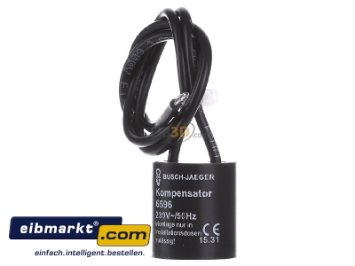 Front view Busch-Jaeger 6596 Accessory for domestic switch device - 
