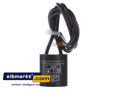Back view Busch-Jaeger 6596 Accessory for domestic switch device - 
