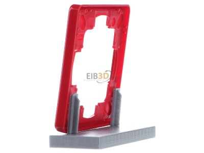 View on the right Gira 021143 Frame 1-gang red 
