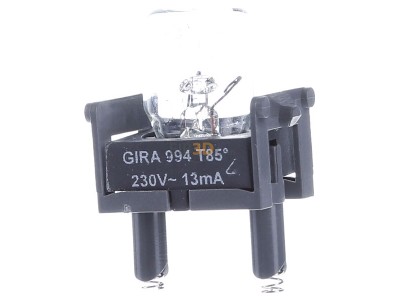 Front view Gira 099400 Illumination for switching devices E14 
