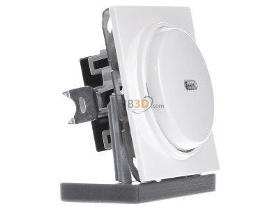 View on the left Gira 012040 Push button 1 change-over contact white 
