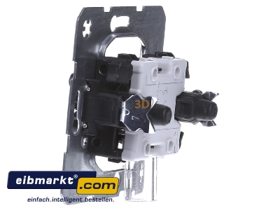 View on the right Berker 3036 Two-way switch flush mounted
