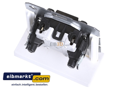 Top rear view Berker 3037 Intermediate switch flush mounted - 

