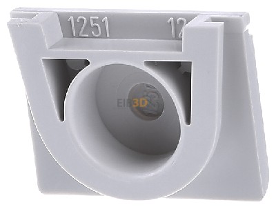 Back view Gira 000930 Cable entry duct slider grey 
