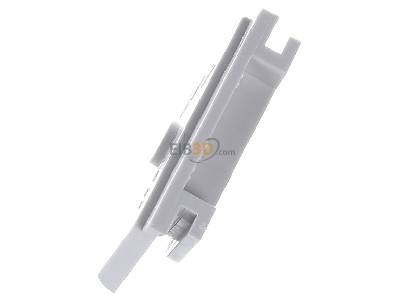 View top right Gira 000930 Cable entry duct slider grey 
