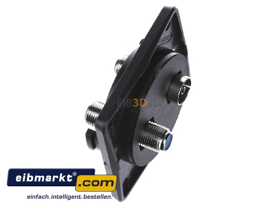 View top left Berker 945602505 Socket for antenna with cover
