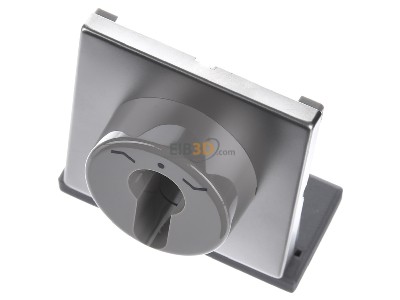 View up front Jung ES 2928 Cover plate for switch stainless steel 
