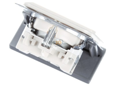 Top rear view Peha D 80.6511 SI W Socket outlet (receptacle) 
