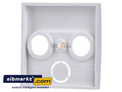 Back view Berker 12038989 Central cover plate
