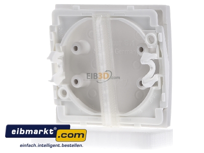 Back view Berker 16208919 Cover plate for switch/dimmer white
