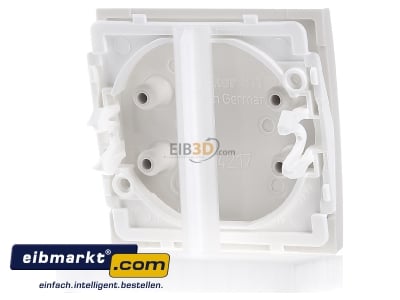 Back view Berker 16208982 Cover plate for switch/push button white
