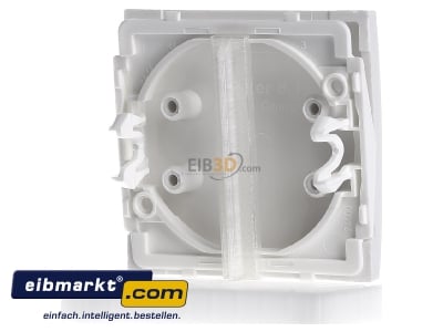 Back view Berker 16208989 Cover plate for switch/push button white 
