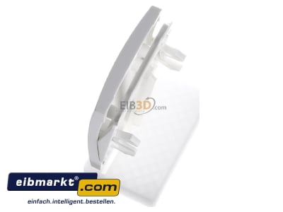 View top right Berker 16208989 Cover plate for switch/push button white 
