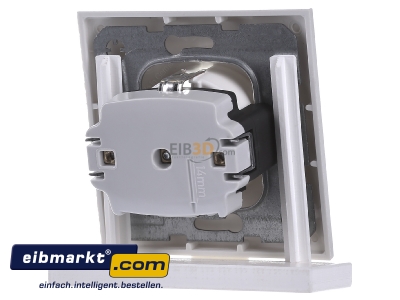Back view Berker 47428989 Socket outlet protective contact white
