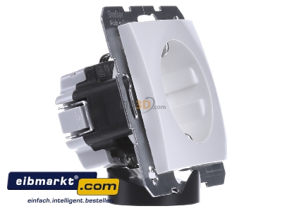 View on the left Berker 47438989 Socket outlet protective contact white
