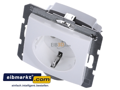 View up front Berker 47438989 Socket outlet protective contact white
