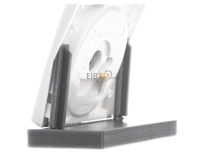 View on the right Berker 11350069 Cover plate for dimmer white 
