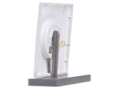 View on the right Berker 11309909 Cover plate for dimmer white 
