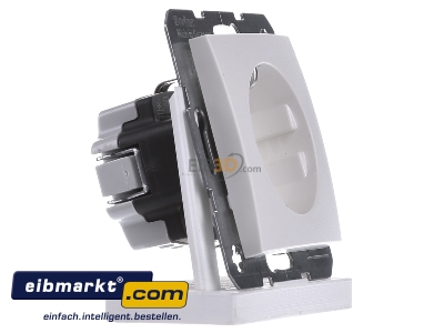 View on the left Berker 41231909 Socket outlet protective contact white

