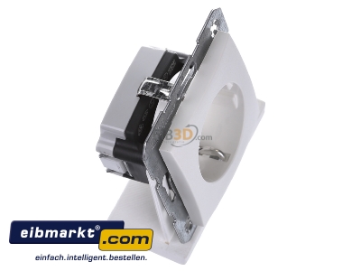 View top left Berker 41231909 Socket outlet protective contact white
