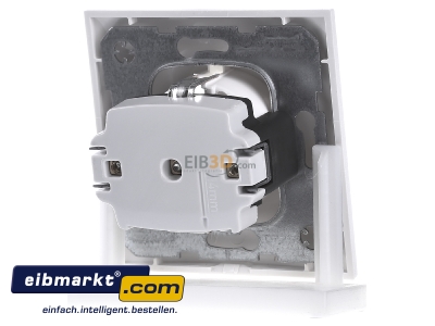 Back view Berker 47229909 Socket outlet protective contact white 
