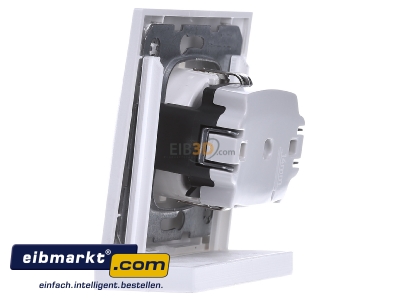 View on the right Berker 47429909 Socket outlet protective contact white
