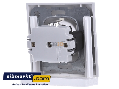 Back view Berker 47429909 Socket outlet protective contact white
