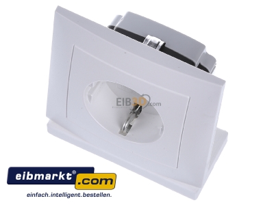 View up front Berker 47429909 Socket outlet protective contact white
