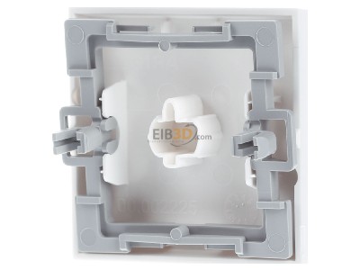 Back view Gira 029627 Cover plate for switch/push button white 
