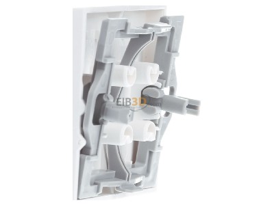 View on the right Gira 029427 Cover plate for venetian blind white 
