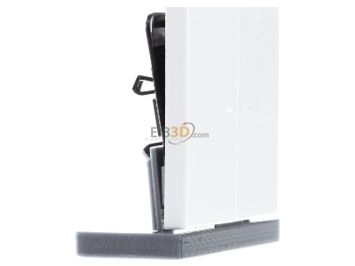 View on the left Jung LS 995 KO5 WW Cover plate for switch/push button white 
