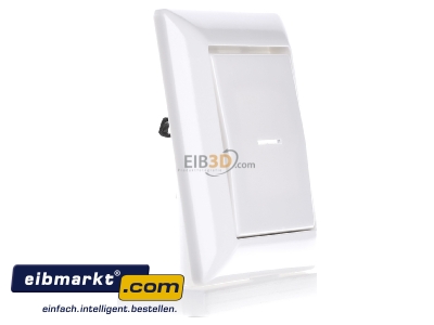 View on the left Jung AS 590 KO5 WW Cover plate for switch/push button white
