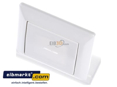 View up front Jung AS 590 KO5 WW Cover plate for switch/push button white
