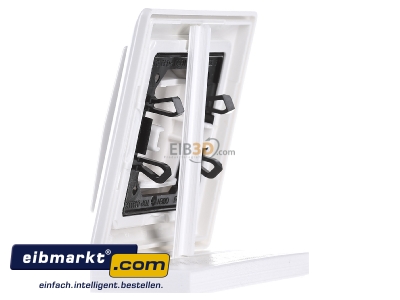View on the right Jung AS590HWW Cover plate for switch/push button white
