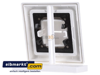 Back view Jung AS590HWW Cover plate for switch/push button white
