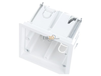 View up front Gira 289600 Hollow wall mounted box 
