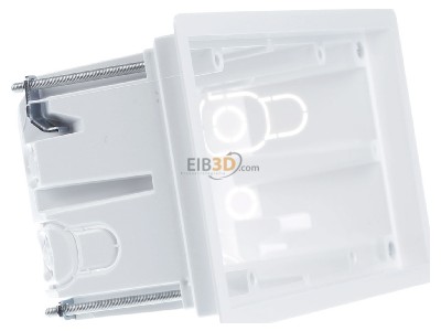 View on the left Gira 289700 Hollow wall mounted box 
