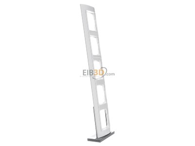 View on the left Gira 0215803 Frame 5-gang white 
