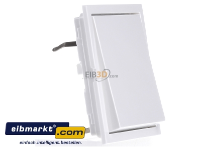 View on the left Peha D 20.420.022 Cover plate for dimmer white
